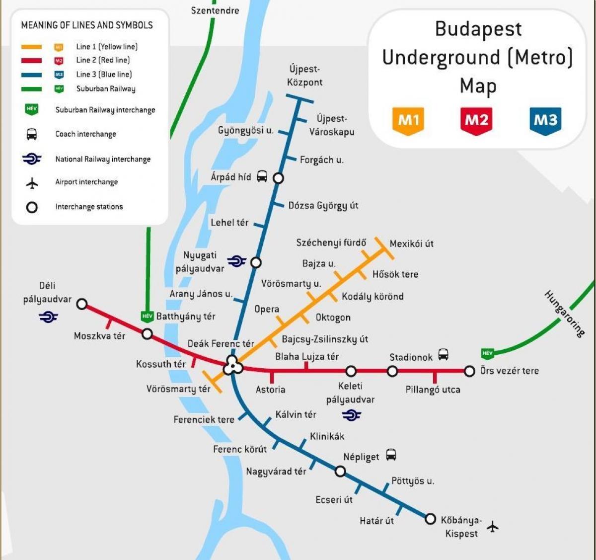 Будапешт карта аўтавакзал