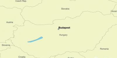 Будапешт, Венгрыя карта Еўропы