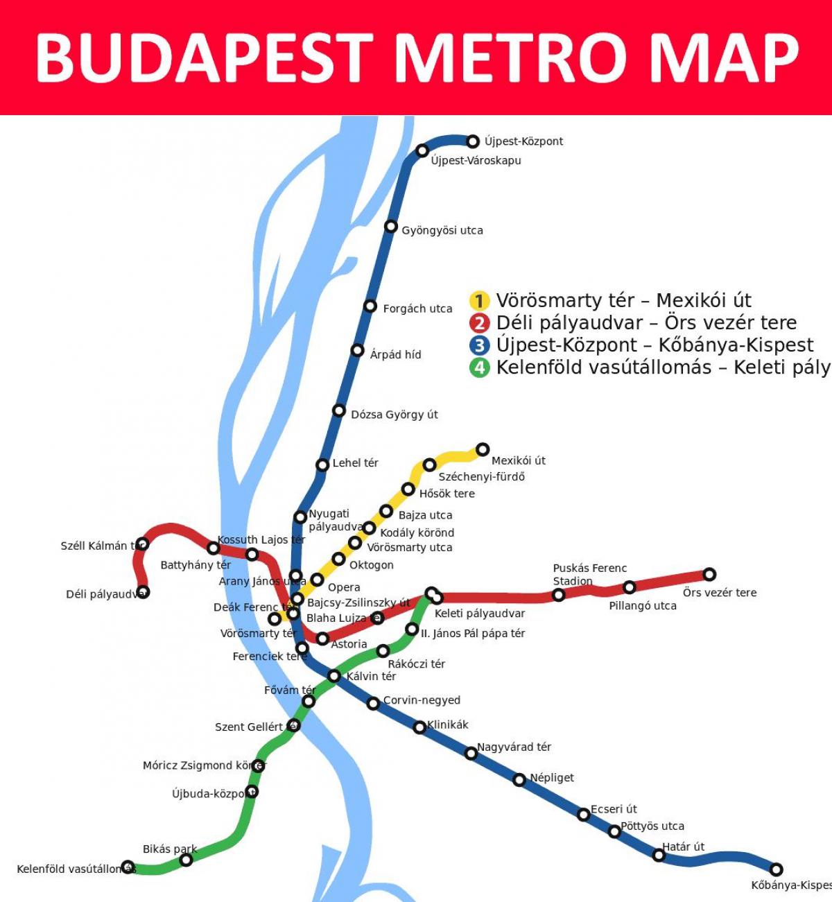 карта Будапешта Келеці