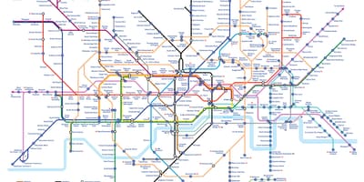 Карта метро Будапешта